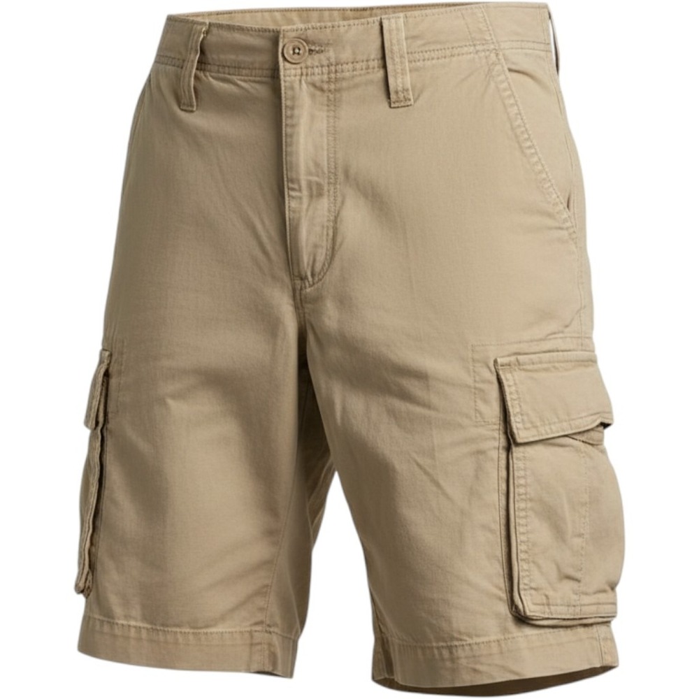 Urban Pipeline Mens Cargo Shorts Tan Khaki Cotton Size 32 4H12A0RT8